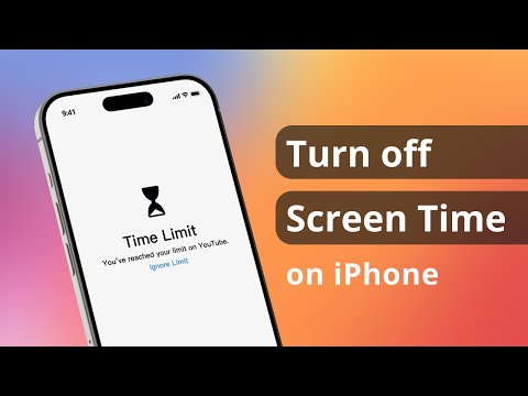 [100% Works] How to Turn off Screen Time on iPhone without Password?