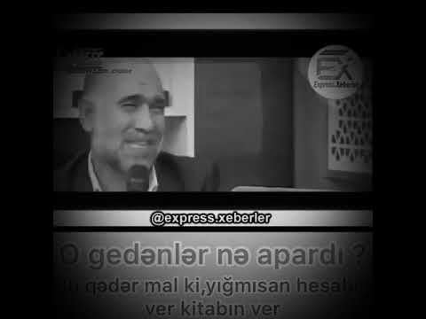 O gedənlər nə apardı ?