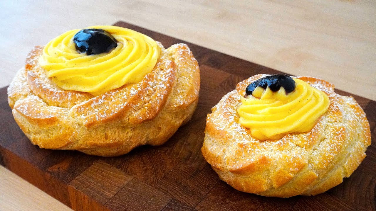 ZEPPOLE DI SAN GIUSEPPE al FORNO - Ricetta originale | cakeshare