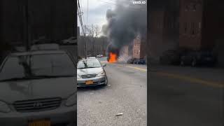 "Street BURNS In The Bronx *MUST WATCH* 👀😬"