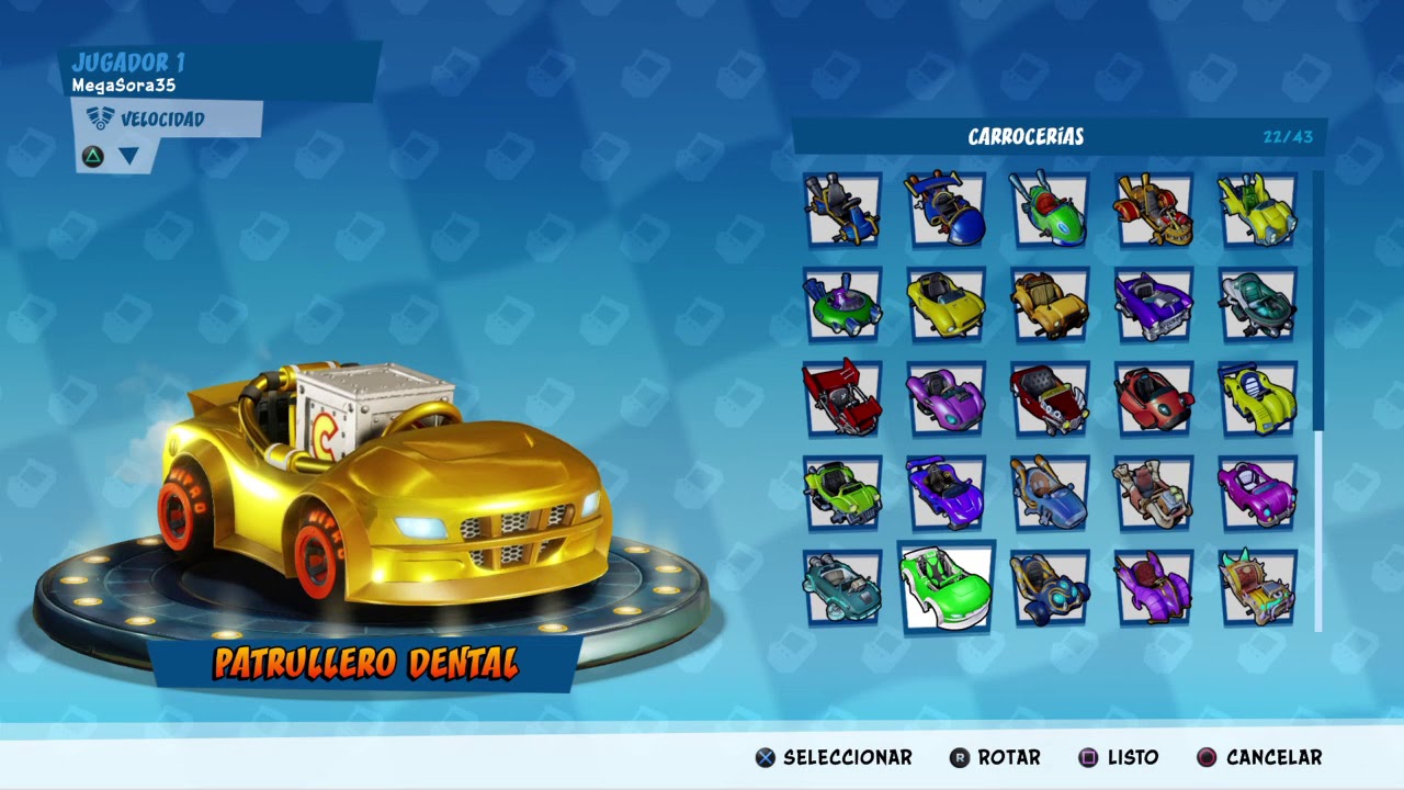 🏎 ALL KARTS CTR Crash Team Racing Nitro Fueled CTR YouTube