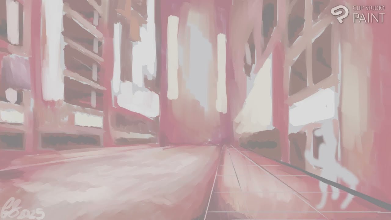 Drawing a nighttime urban scene