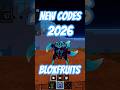 New Codes 2026 BLOXFRUITS| ROBLOX #bloxfruits #roblox #shorts