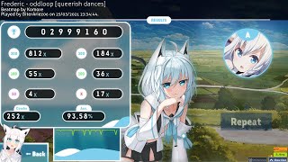 Frederic - Oddloop (queerish dances) 5,69★ Osu! Gameplay