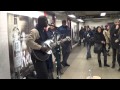 Guitaro 5000 @ Union Square subway station 12 28 13   video 3