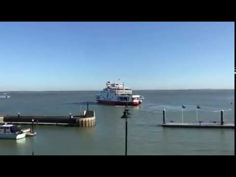 Red Funnel Ferry Loses Anchor On Approach To East Cowes Island