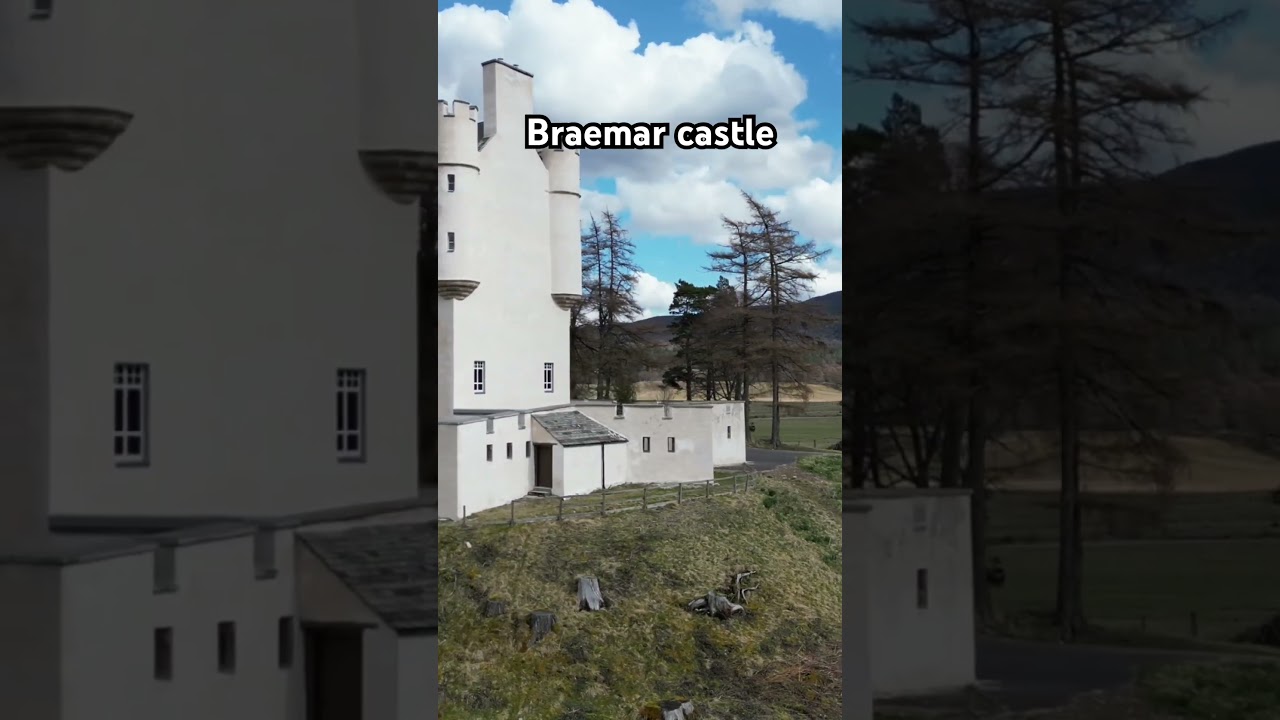 Scottish castles. Braemar castle, Braemar  