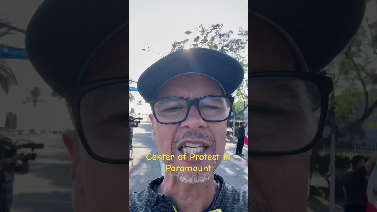 Center of Protest in Paramount 