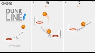 Dunk Line Android iOS Gameplay (By Ketchapp) screenshot 5