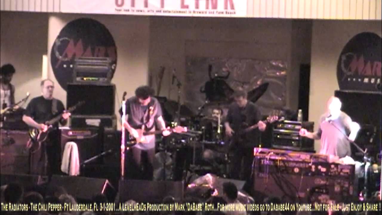The Radiators The Chili Pepper Ft Lauderdale, Fl 312001 YouTube
