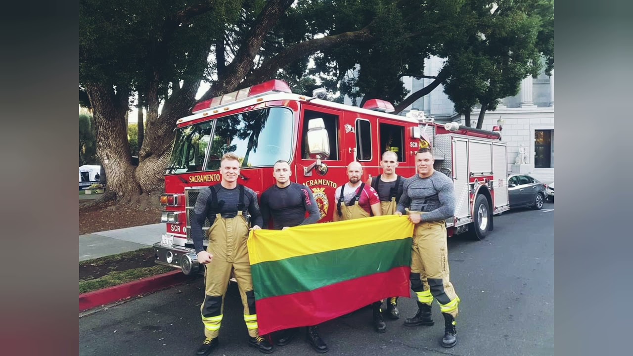 Firefighter combat, Modestas Mikolaitis, Raseiniai-Lithuania team