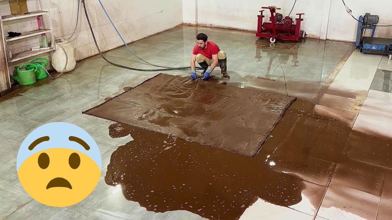 Dilapidated Rug The Incredible Recovery of a Discarded Rug: From Flood-Damaged to ...
