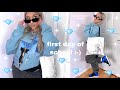 grwm for school ♡ makeup, hair, outfit