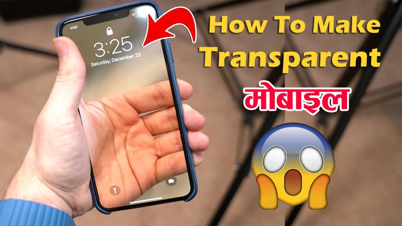 How To Make Your Phone Transparent | Transparent Live Wallpaper For All  Android Phones - YouTube