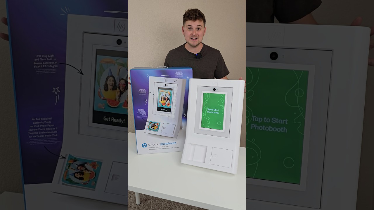 HP Sprocket Photobooth - Review!