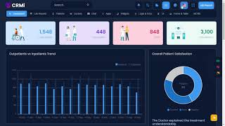 Hospital Dashboard Bootstrap 5 Admin Template with Dark LTR Theme