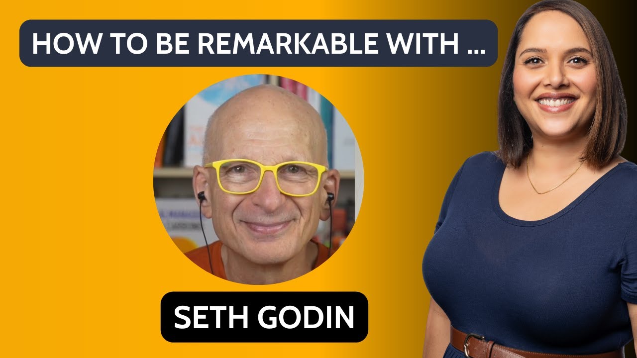 Episode 180 Seth Godin  How To Be Remarkable