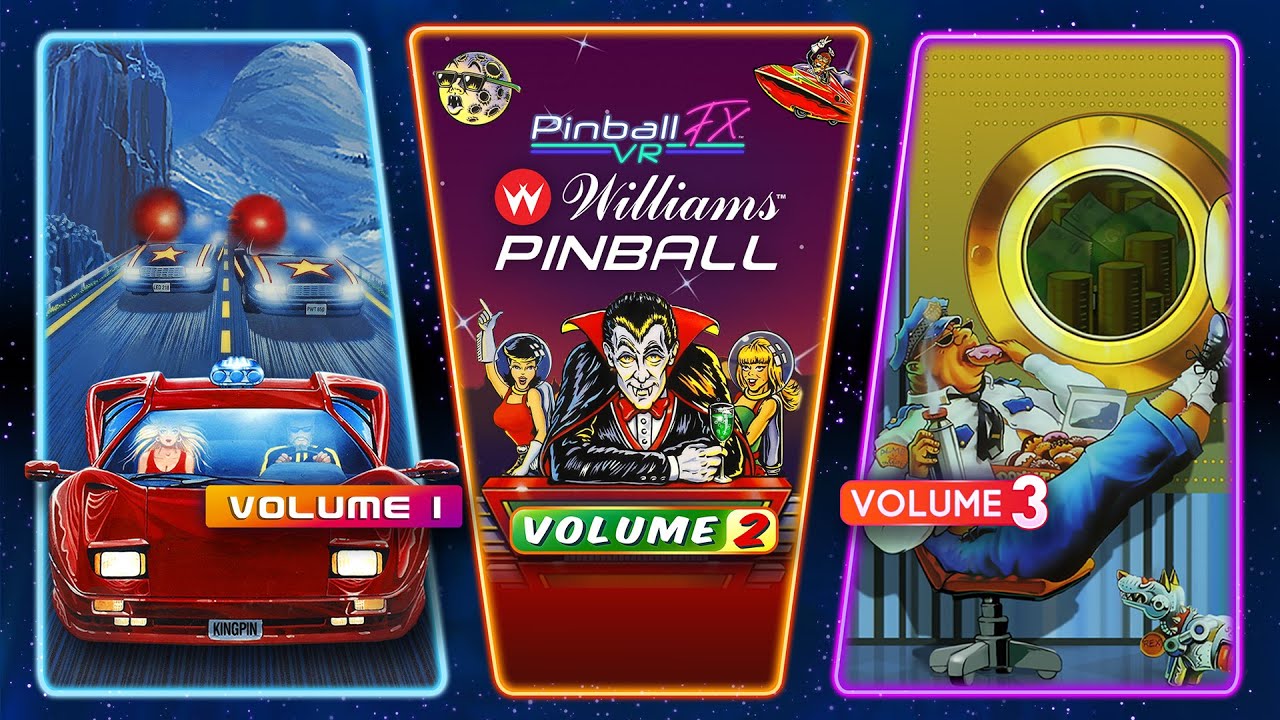 9 tables have arrived in Pinball FX VR!