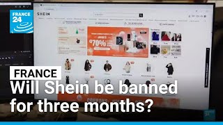 French government pushes for a three-month ban of Shein website • FRANCE 24 English