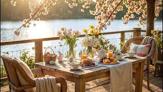 Brunch by the Lake – A Cozy Morning Retreat with Soft Jazz & Nature's Beauty screenshot 5