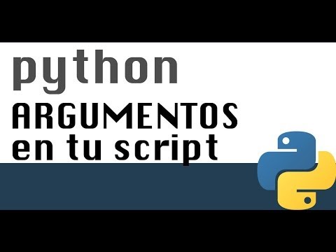 Como pasar argumentos a la ejecucion del script -  Curso Python(16)