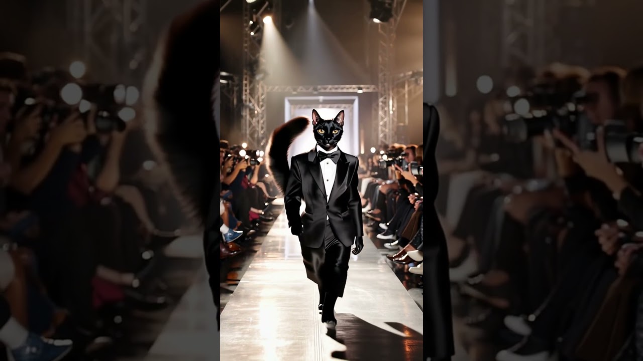Fashion Forward Felines Rock the Runway 