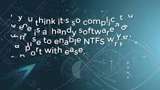 How to enable NTFS write support without software on macOS Big Sur/Catalina/Mojave/High Sierra