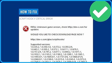 How to Fix Script Hook V Critical Error in 2025 (Rockstar, Epic, Steam)