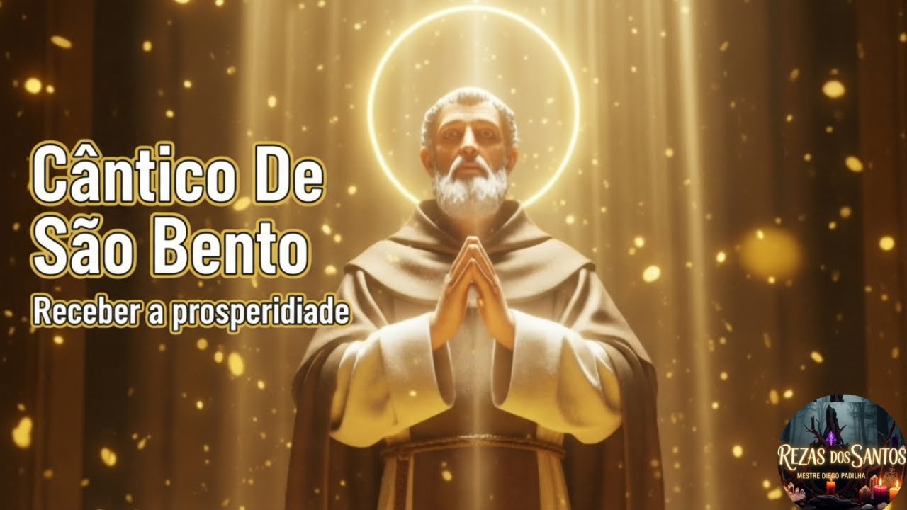 CÂNTICO DE SÃO BENTO 💰 PARA RECEBER A PROSPERIDADE FINANCEIRA 