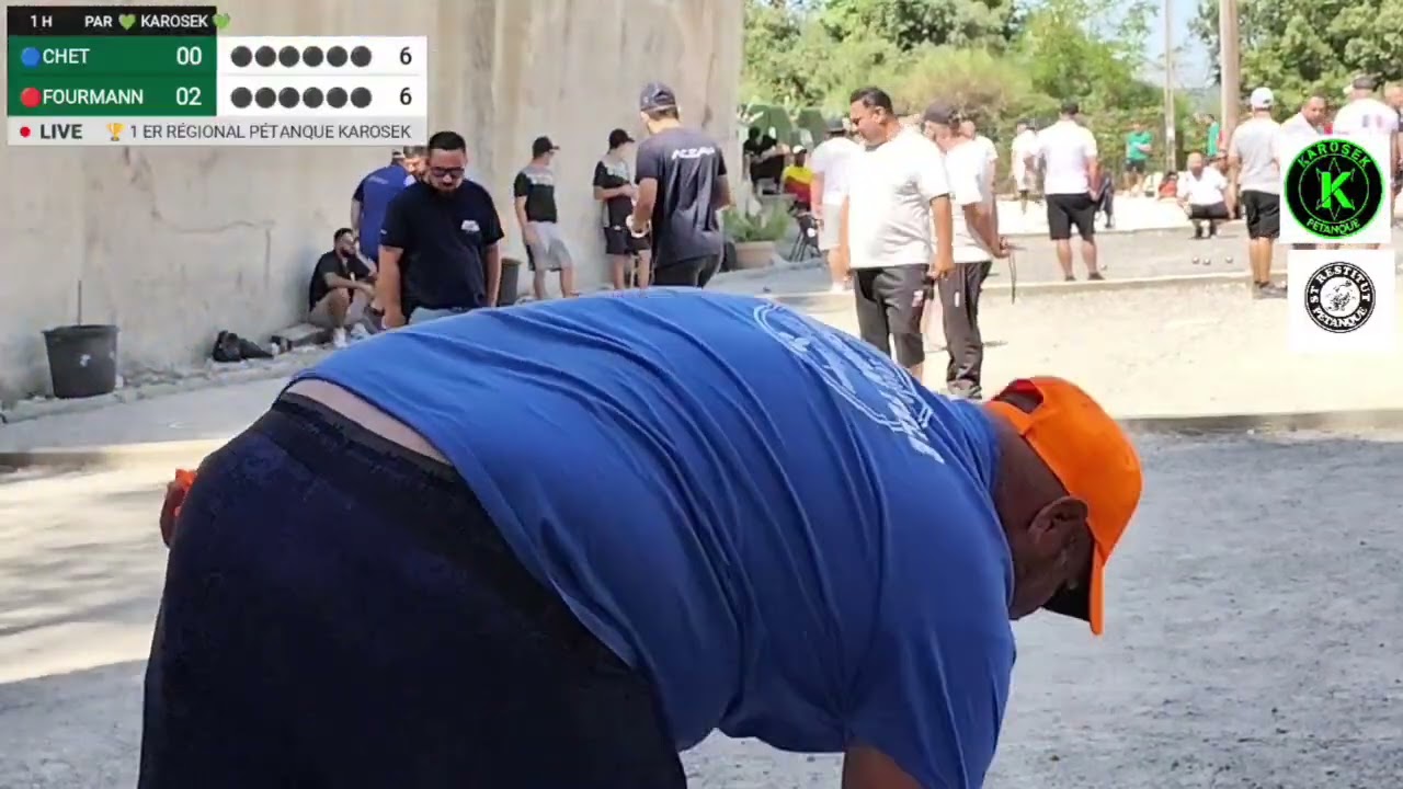 Miniature : 1er Régional Pétanque Karosek - St Restitut🏆 32 ème Finale FOURMANN 🆚 CHET