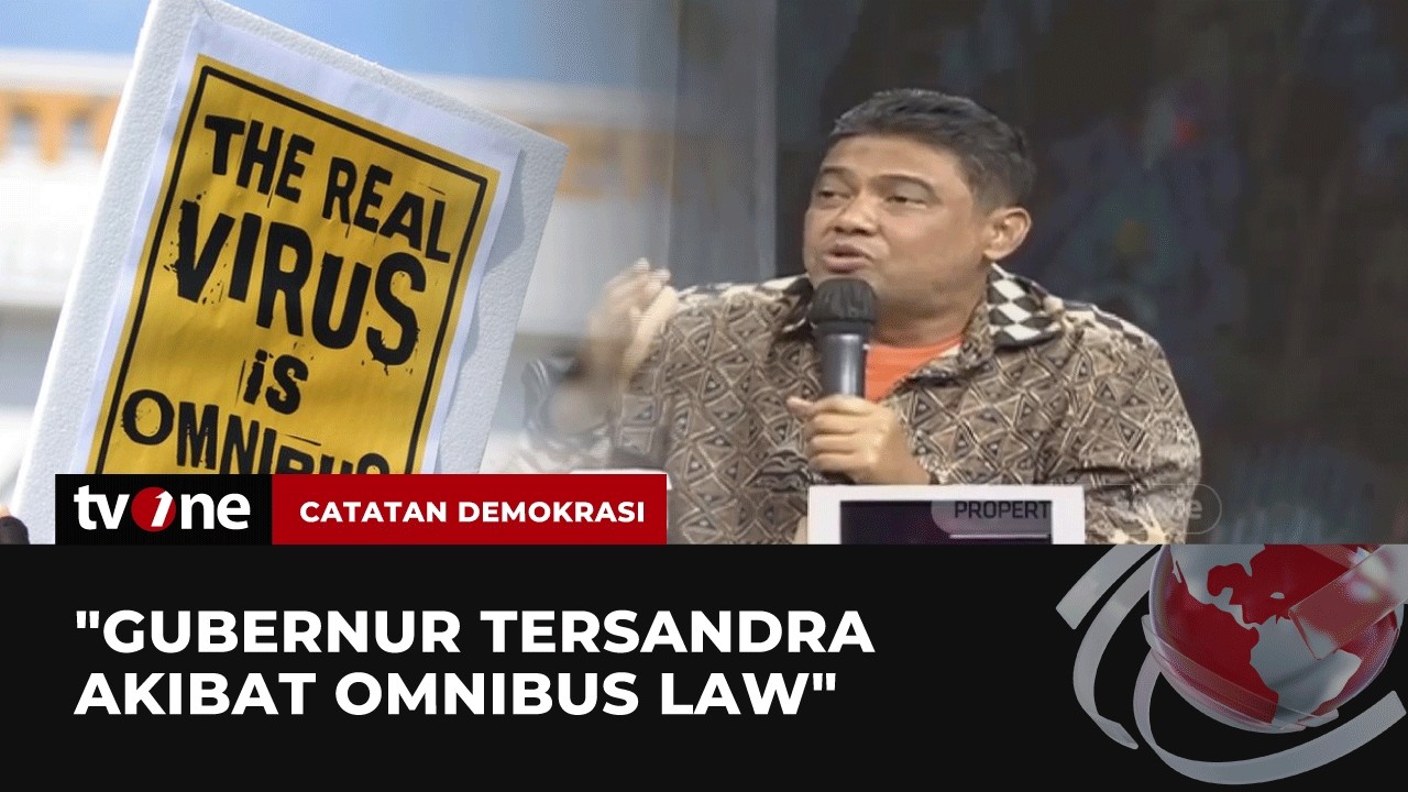Sentil UU Ciptaker Inkonstitusuinal, Said Iqbal: Itulah Ketika Partisipasi Publik Diabaikan | tvOne