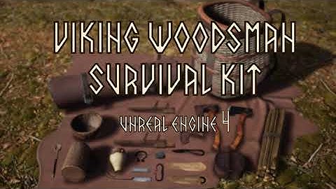 Viking Woodsman Survival Kit for Unreal Engine 4