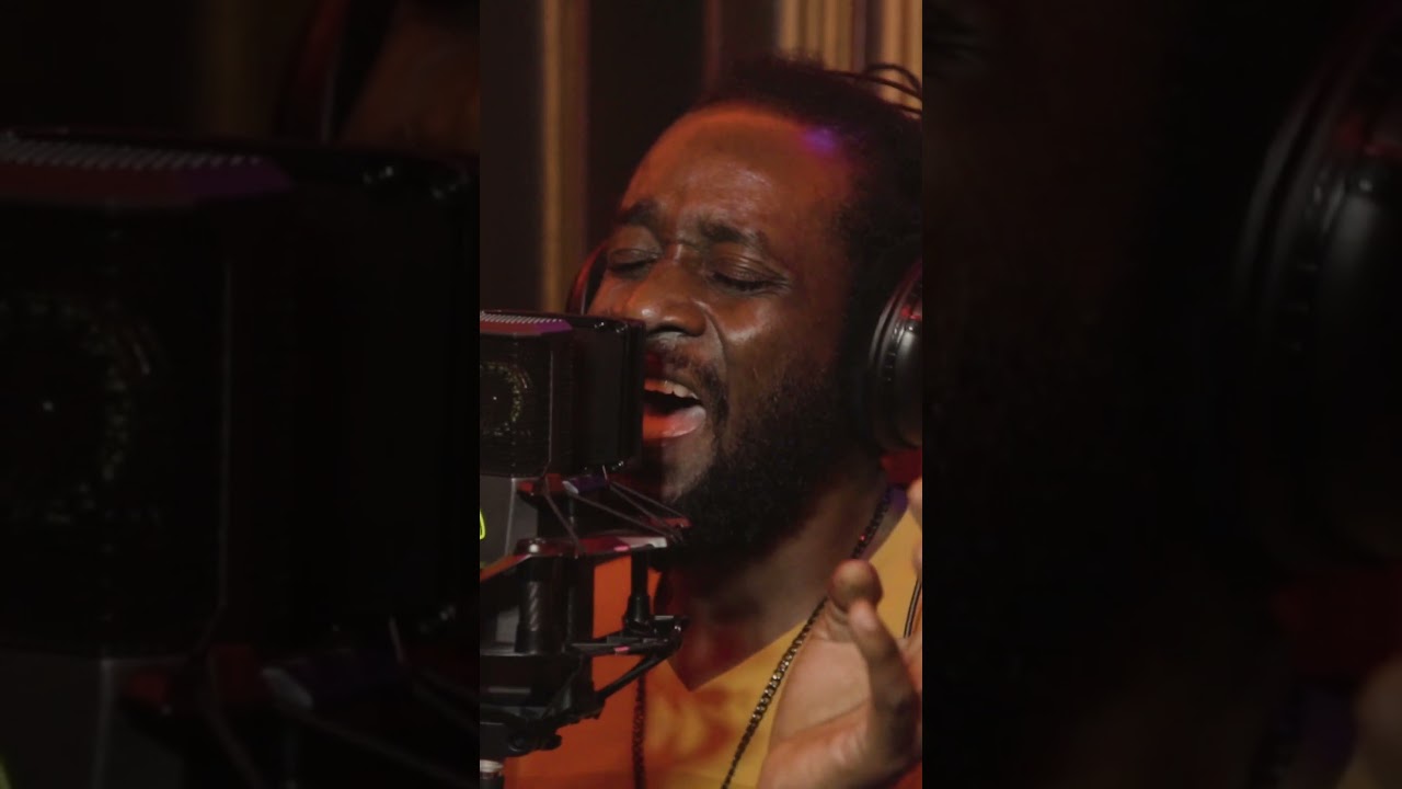 Recording Jah Jah See live in studio 