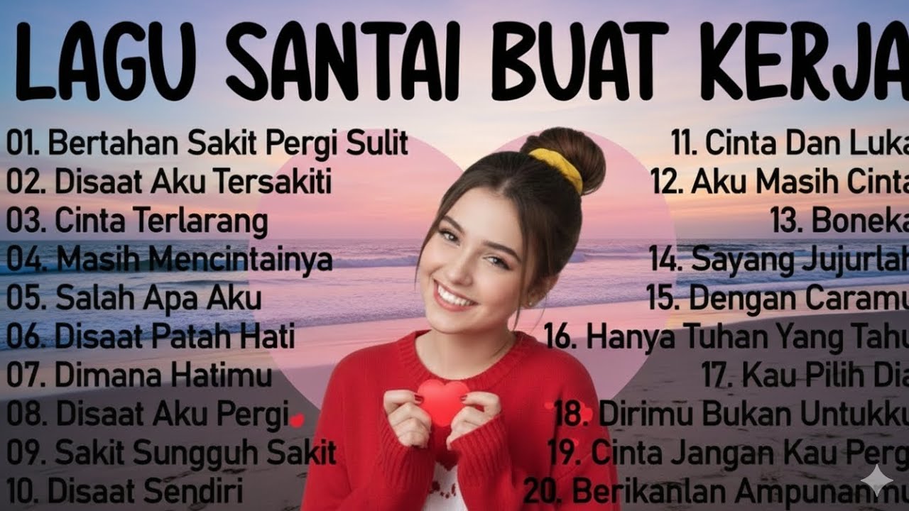 TANPA IKLAN ‼️  Enak Didengar Saat Santai Dan Kerja || Bagus Untuk Menaikan Mood Kerja Terbaru 2025