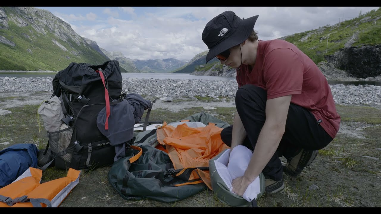 Camping Adventure with the Packraft in Norway