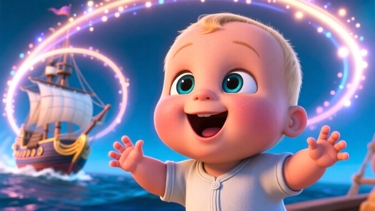 Colors on Panda’s Ship 🐼🚢🎵 | Learn Colors for Kids | Fun Preschool Learning Video