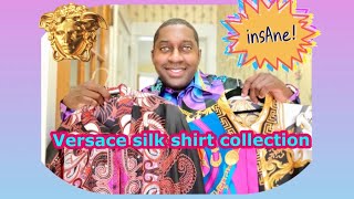 Unique Versace SILK  shirt collection