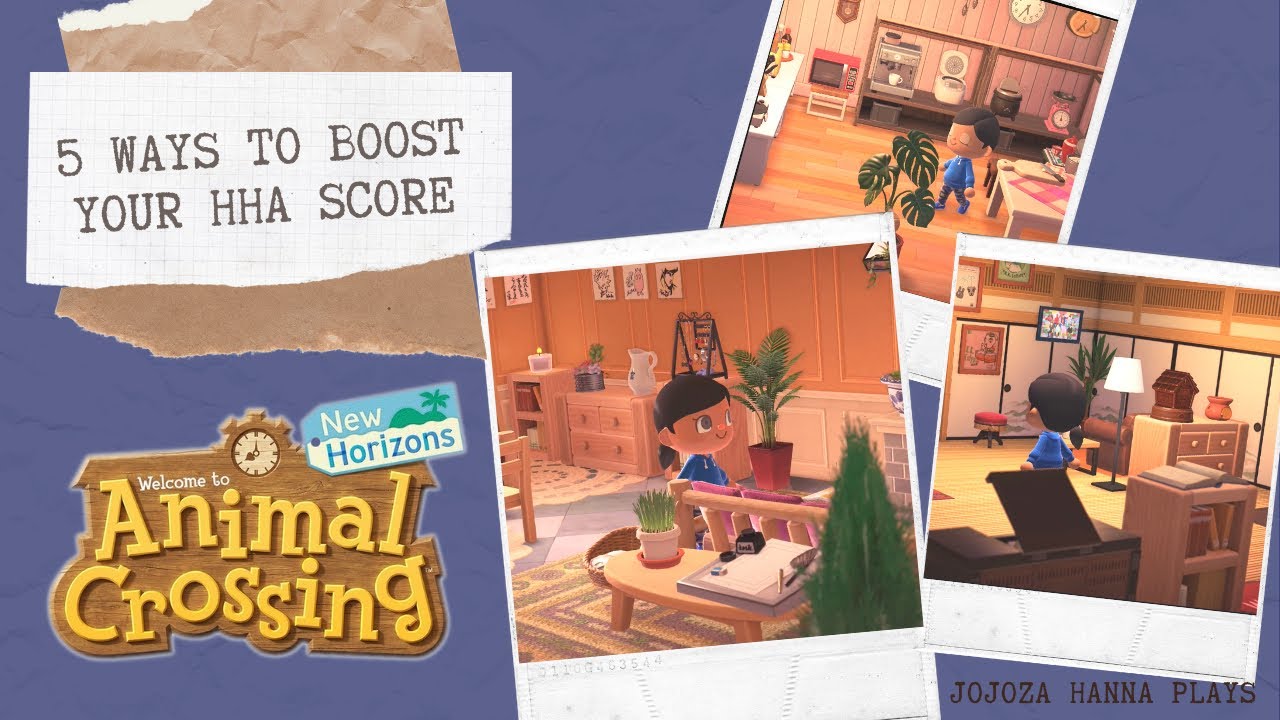 5 tips to boost your HHA score Animal Crossing New Horizons YouTube
