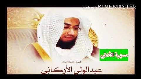 قران_كريم بصوت الشيخ عبدالولي الأركاني سورة _ الأعلى _ بجودة عالية