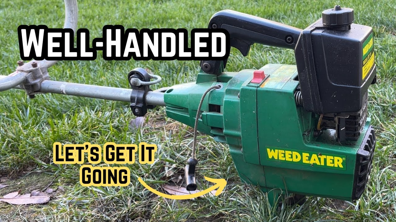 Estate Cleanout Gas Line Trimmer, Let's See What It Needs -- Weed Eater GTI 19