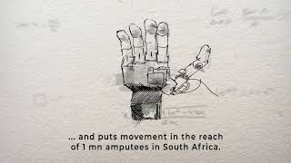 Wits biomedical engineers give amputees a hand #Wits4IR #bionichand #brainwaves #engineering