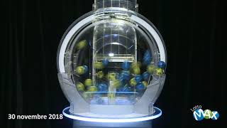Tirage Lotto Max 30 novembre 2018