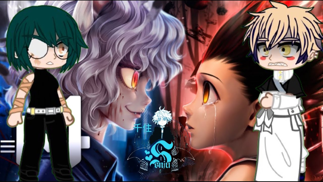 Clã Zennin reagindo ao rap Gon vs Neferpitou (M4rkin) - Homem Gentil