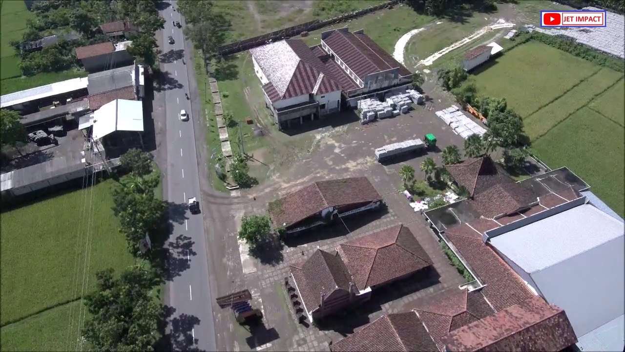 View Pemandangan Hijau di Desa Karanggedang #XiaomiMiDrone #Sruweng #Kebumen