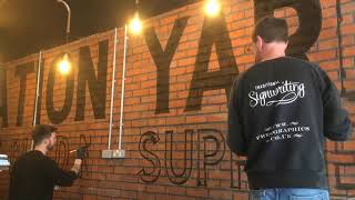 Ghost sign time lapse