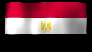 Egypt Flag Loop 4K