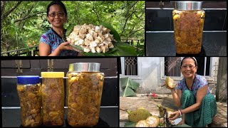 কঠালৰ আচাৰ | টেঙাজ্বলা সোৱাদেৰে ভৰা | Jackfruit Pickle | Tasty & Easy Pickle Recipe