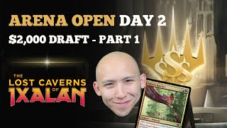 A Win Is A Win! I Think... | Arena Open Day 2 - Draft 1 | Lost Caverns Of Ixalan | MTG Arena