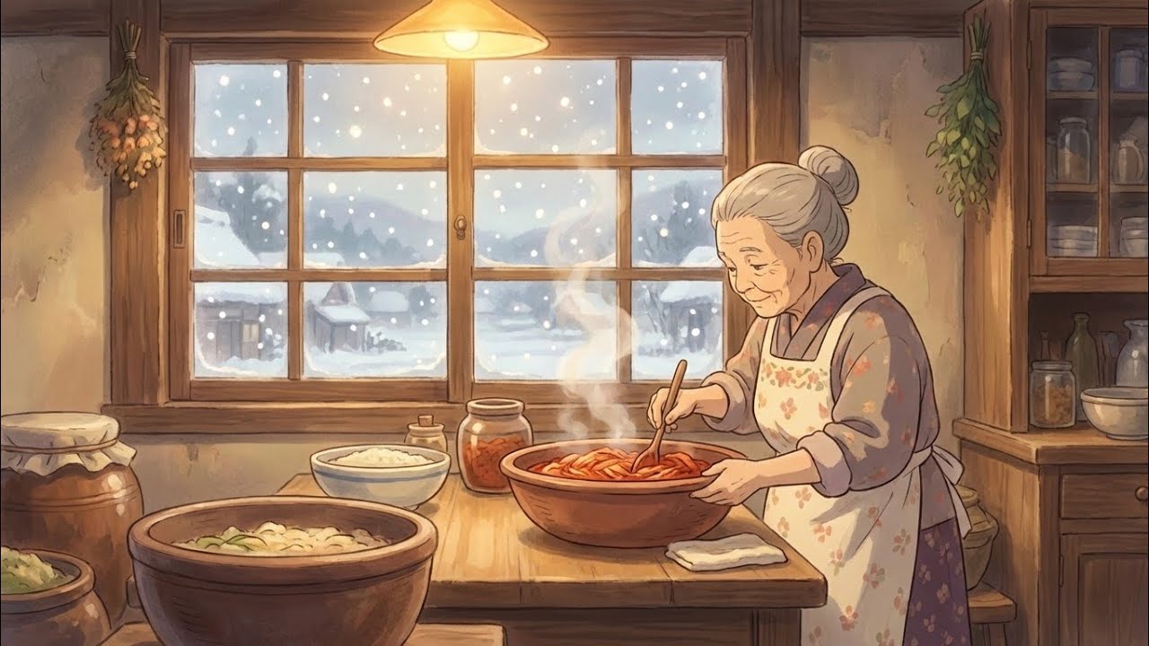 "Healing My Soul with Warm Winter Food ❄️ Cozy Ghibli Cooking"