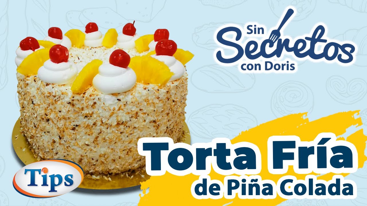 Torta Fría de Piña Colada